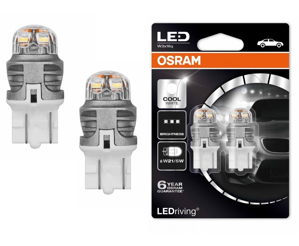 Osram LEDriving Premium W21/5W T20 7443 W3x16q 7915 SMD LED - DT