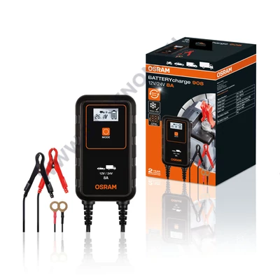 Osram BATTERYcharge 908 OEBCS908 Okos Akkumulátortöltő 12V/24V 8A