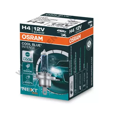 Osram H4 Cool Blue Intense NextGen +100% 5000K halogén izzó 64193CBN