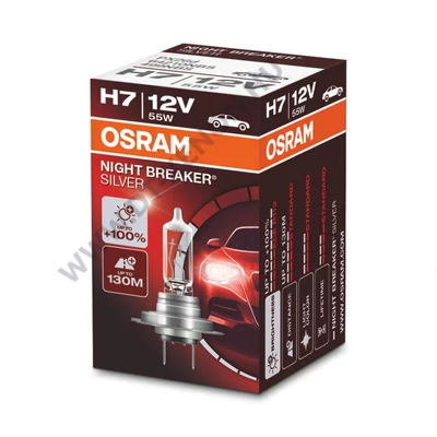 Osram Night Breaker Silver +100% H7 halogén izzó 64210NBS