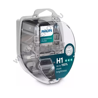 Philips H1 X-tremeVision PRO150 halogén izzó +150% 12258XVPS2
